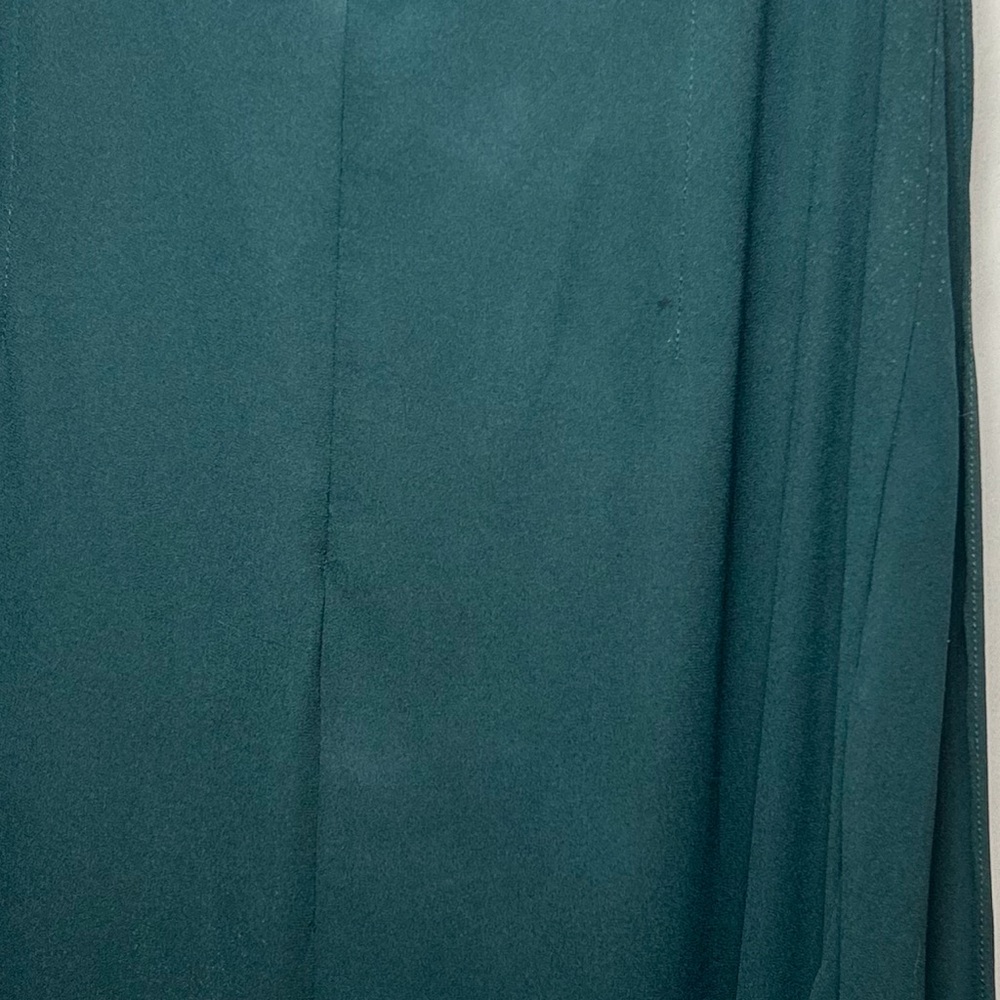 Lulu's Dark Teal Blue Green Maxi Dress - Picture 12 of 15